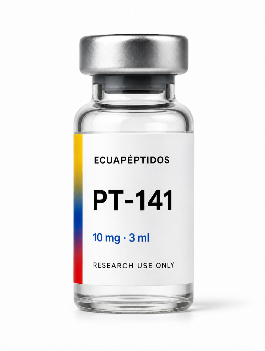 PT-141 vial Ecuapéptidos
